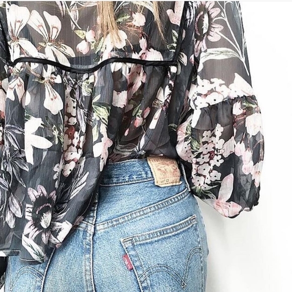 New auguste the label boho is best moonflower top - Picture 4 of 9